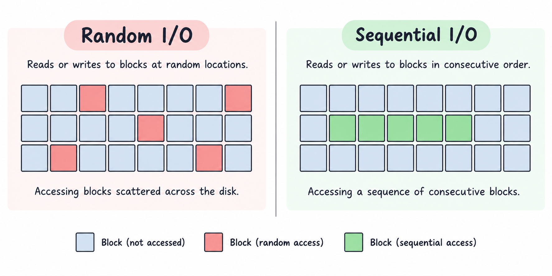 Random vs Sequential IO